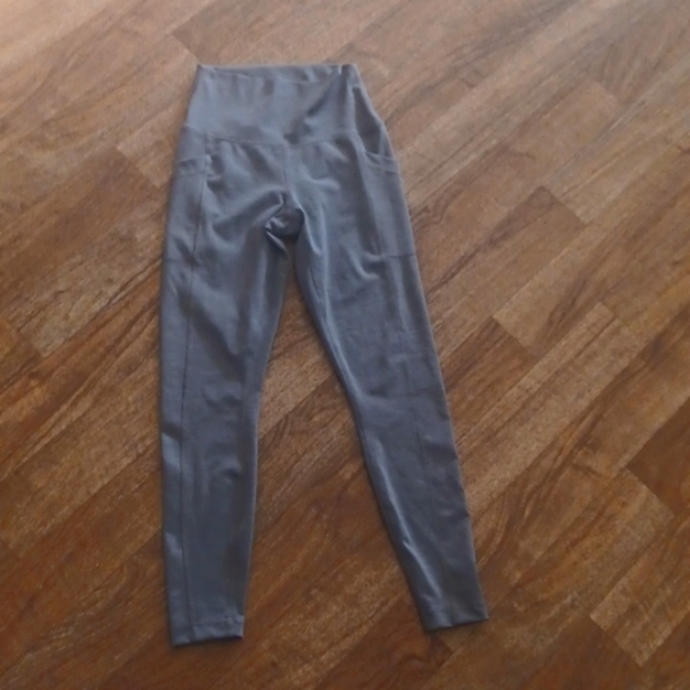 Like New Members Mark casual rib leggings size small